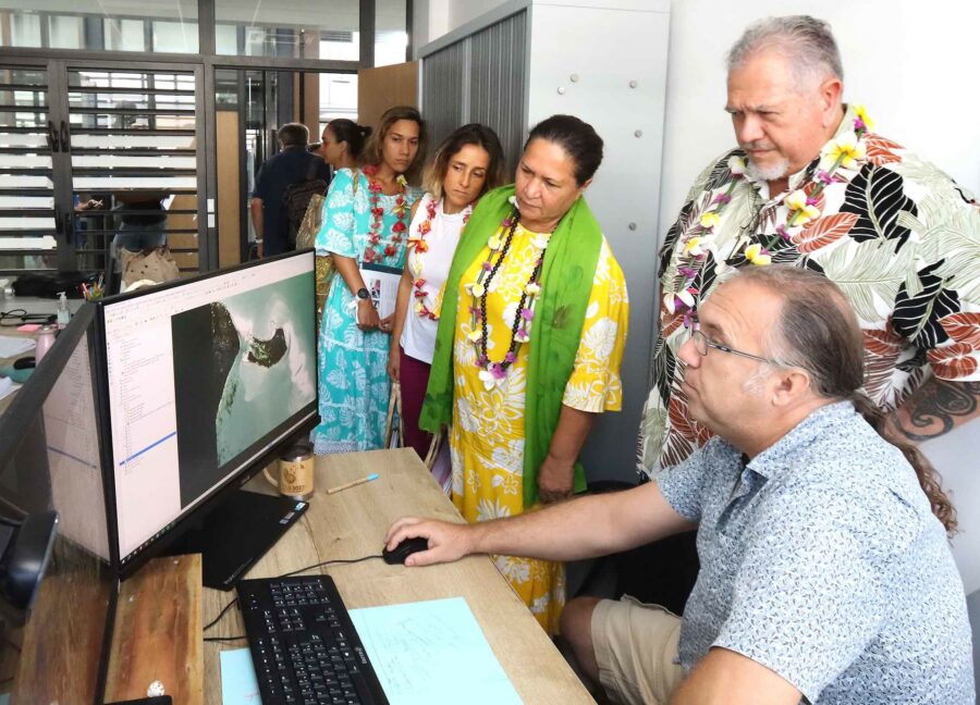 Visite du Président Moetai Brotherson