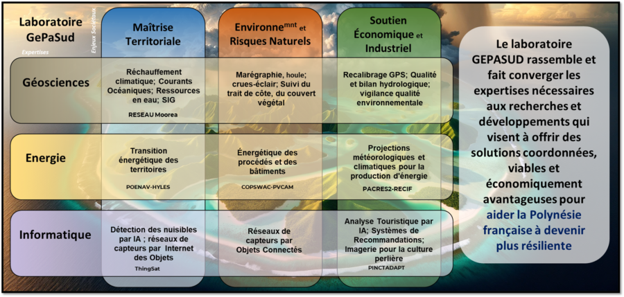 Societal challenge and the GEPASUD