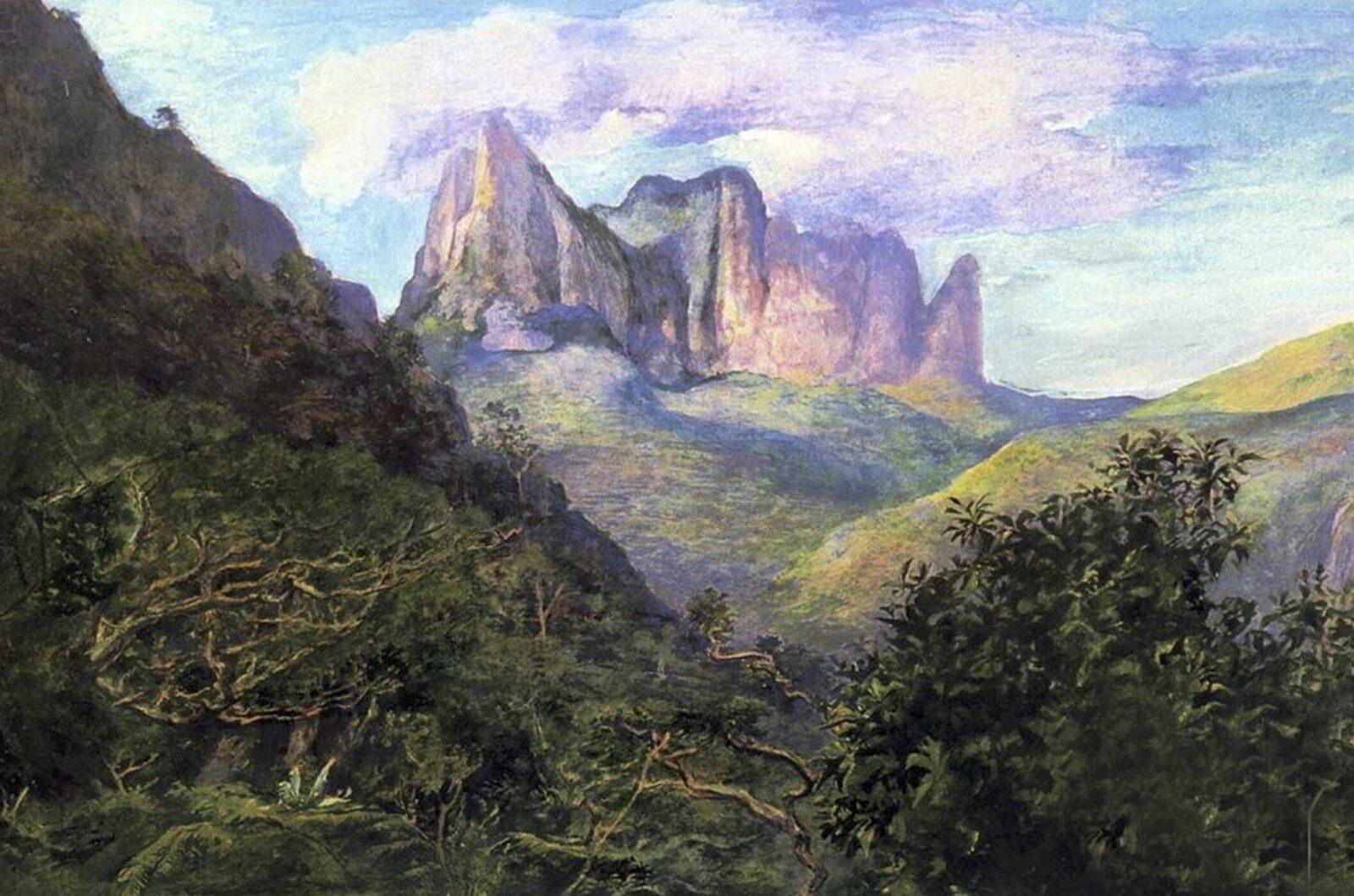 Affiche American writers in the pacific