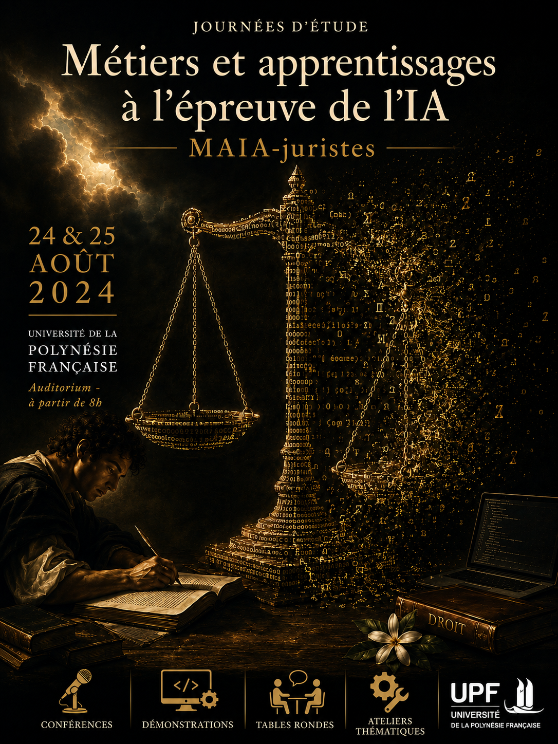 affiche de la journée MAIA-Juristes